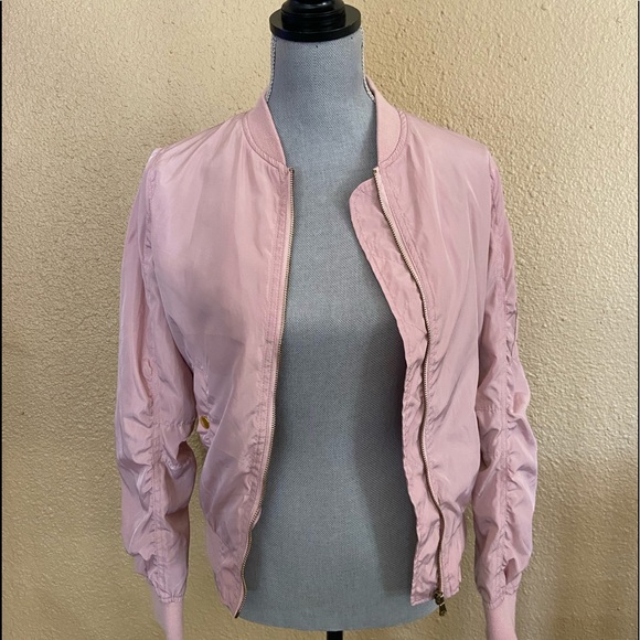 Blush Pink bomber jacket New Look - Medium - Picture 1 of 7